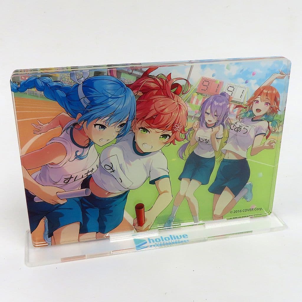 Hoshimachi Suisei, etc. VTuber Hololive WS 15th Ambassador feat. hololive production Acrylic Stand Field Day Acrylic Stands [USED]