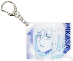Mikasa Ackerman Attack on Titan Key Frame Acrylic Keychain Collection Key Chain [USED]