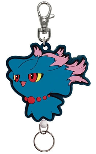 Misdreavus Pokemon Rubber Reel Keychain Pokemon Center Limited Key Chain [USED]