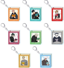 Satoru Gojo, etc. Jujutsu Kaisen Season 2 Trading Acrylic Keychains Reading All 8 Types Set Key Chain [USED]