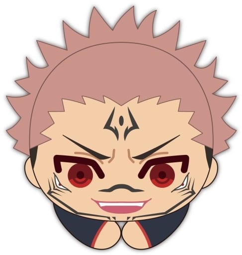 Ryomen Sukuna Jujutsu Kaisen Hagu Chara Collection 05 Key Chain [USED]