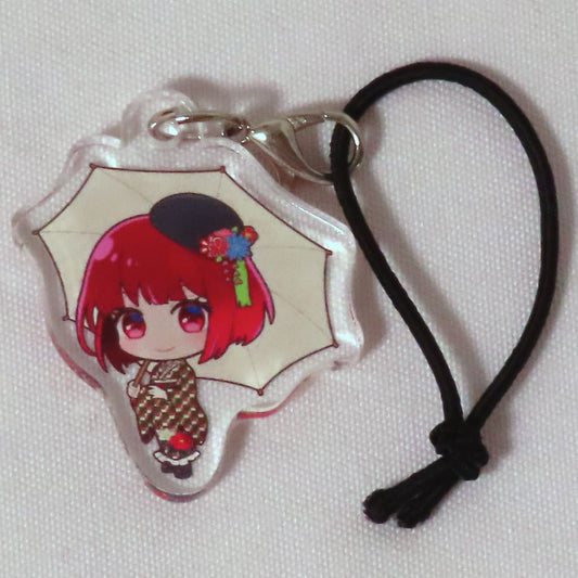 Kana Arima Oshi No Ko Mini Acrylic Charms Toei Uzumasa Movie Mezase! Eigamura no Ichibanboshi Kono Geinokai Sekai ni Oite Doinninzu Jisseki ha Buki da Limited Konpeito Bundled Items Charm [USED]
