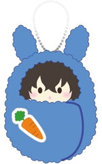 Osamu Dazai Bungo Stray Dogs Kurumitapinui Vol.3 Rabbit Motif A Assortment Key Ring [USED]
