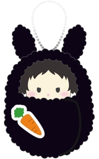Ryunosuke Akutagawa Bungo Stray Dogs Kurumitapinui Vol.3 Rabbit Motif B Assortment Key Chain [USED]