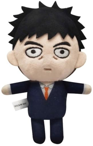 Katsuya Serizawa Mob Psycho 100 III Petitfuwa Stuffed Toy Key Chain [USED]