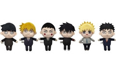 Shigeo Kageyama, etc. Mob Psycho 100 III Petitfuwa Stuffed Toy All 6 Types Set Mascot [USED]