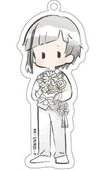 Atsushi Nakajima Bungo Stray Dogs Retro Chikku Acrylic Key Chain Flower Ver. Key Chain [USED]