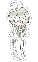 Nikolai G. Bungo Stray Dogs Retro Chikku Acrylic Key Chain Flower Ver. Key Chain [USED]