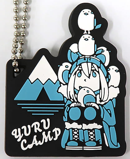 Nadeshiko Kagamihara Shimaenaga Laid-Back Camp Ichiban Kuji Rubber Charm Prize F Charm [USED]