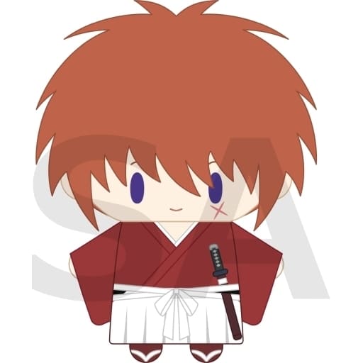 Kenshin Himua Rurouni Kenshin: Meiji Kenkaku Romantan PUPPELA Finger Mascot Collection Mascot [USED]