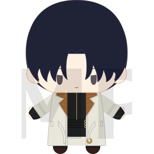 Aoshi Shinomori Rurouni Kenshin: Meiji Kenkaku Romantan PUPPELA Finger Mascot Collection Key Chain [USED]