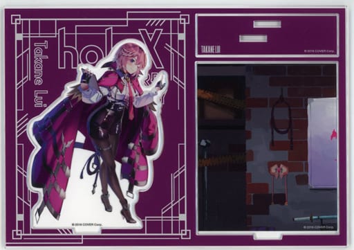 Takane Lui VTuber Hololive Acrylic Stand holoX animate Conquest Fair & Only Shop 2023 Exclusive Acrylic Stands [USED]