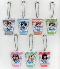 Kaede Azusagawa, etc. Rascal Does Not Dream of a Knapsack Kid Acrylic Keychain Don Quijote Limited All 7 Types Set Key Chain [USED]