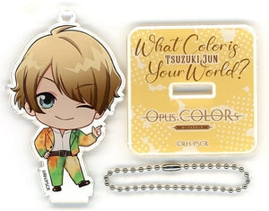 Jun Tsuzuki Opus.Colors Trading Acrylic Stand Key Chain Art Mini Eisen High School Festival Pascara Art Festival Limited Key Chain [USED]