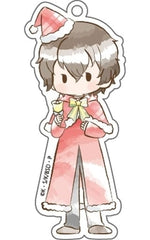 Osamu Dazai Bungo Stray Dogs Retro Chikku Acrylic Key Chain Christmas Ver. Key Chain [USED]