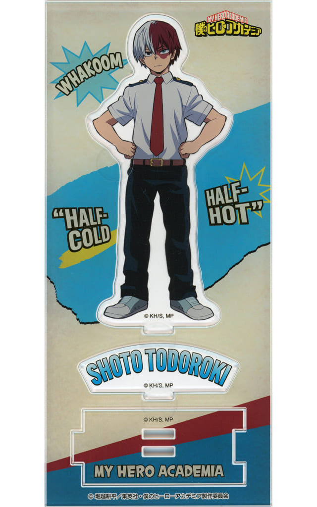 My Hero Academia Shoto Todoroki With All Might Acrylic Stand Acrylic Stands [USED]
