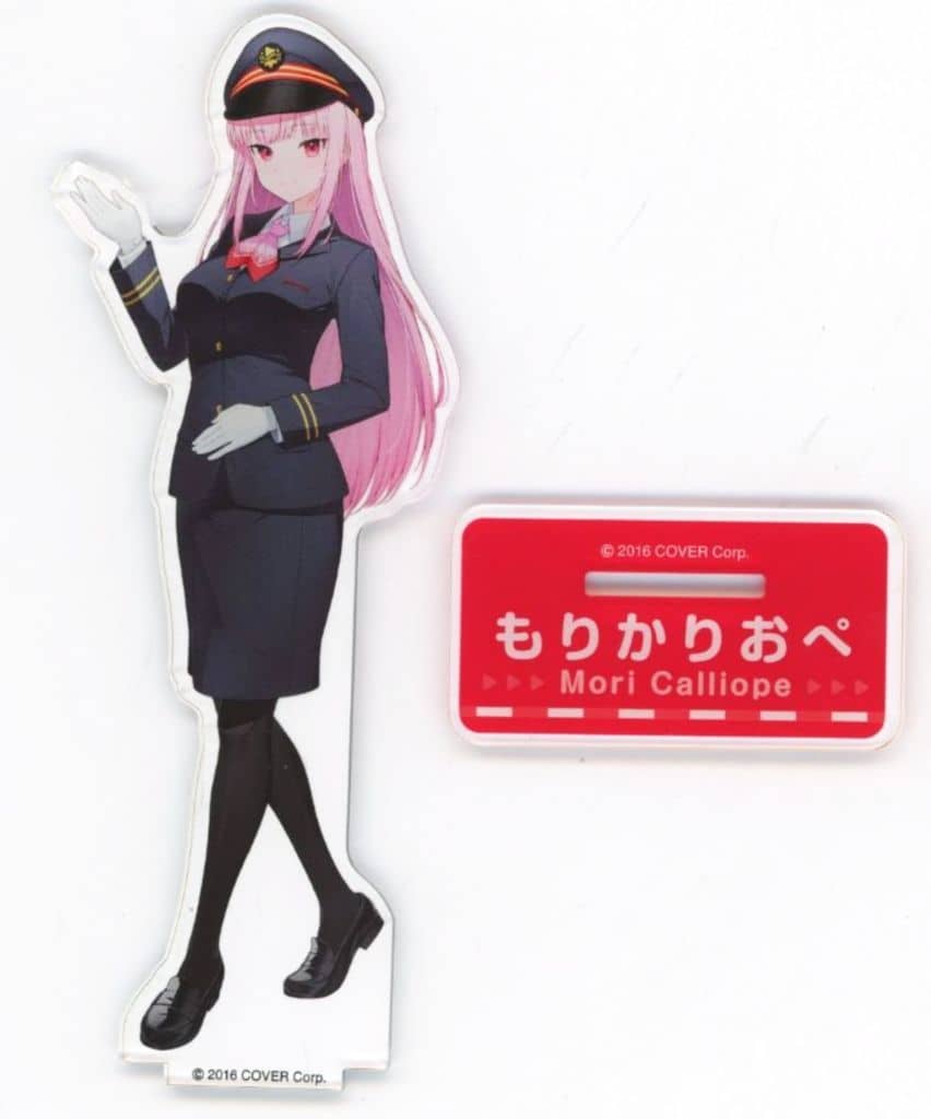 Mori Calliope VTuber Hololive Acrylic Stand Tokyo Station Ver. Limited Time Official Shop in Tokyo Station Limited Acrylic Stands [USED]