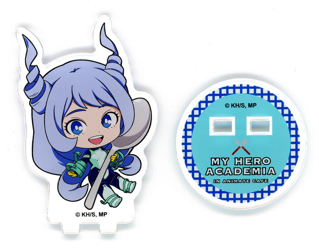 My Hero Academia Nejire Hado Trading Acrylic Keychain Cutlery Ver. A animate cafe Stand Hareza Ikebukuro Limited Acrylic Stands [USED]