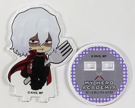 My Hero Academia Tomura Shigaraki Trading Acrylic Keychain Cutlery Ver. B animate cafe Stand Hareza Ikebukuro Limited Acrylic Stands [USED]