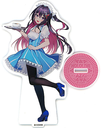 AZKi Lawson Maid Outfit VTuber Hololive Acrylic Stand LAWSON Limited Acrylic Stands [USED]