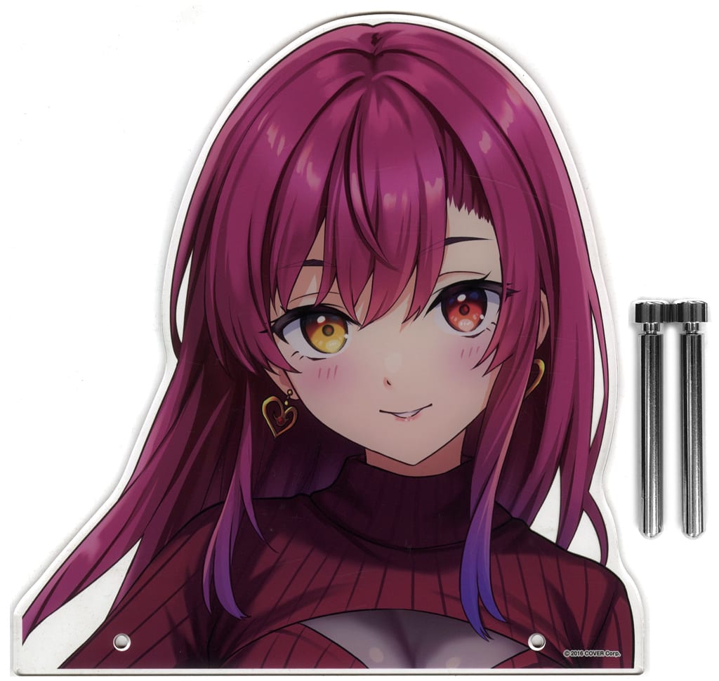 Houshou Marine Date Outfit VTuber Hololive Big Face Acrylic Stand A Lawson Loppi HMV & Books Online Limited Acrylic Stands [USED]