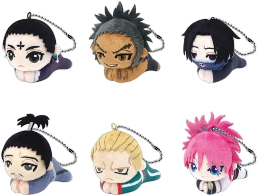 Chrollo Lucilfer, etc. Hunter x Hunter Hagu Chara Collection 2 All 6 Types Set Key Chain [USED]