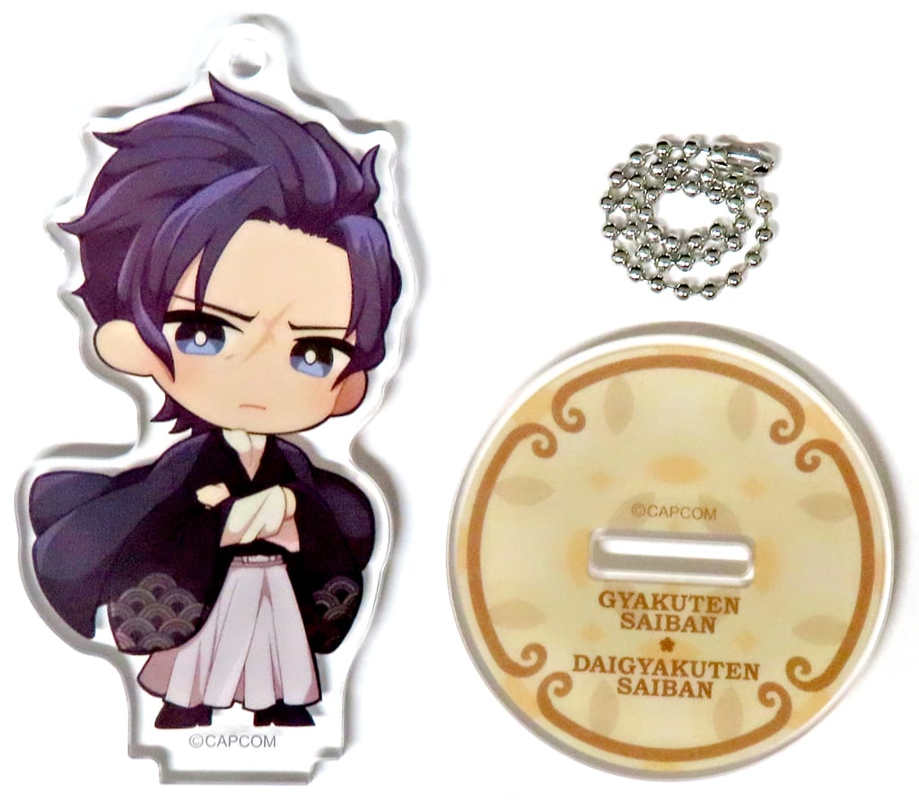 Baroque Bungeeks The Great Ace Attorney Adventures Trading Acrylic Stand Key Chain Capcom Cafe Limited Key Chain [USED]