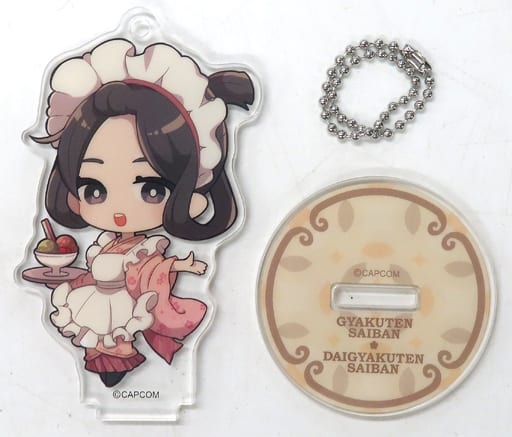 Susato Mikotoba The Great Ace Attorney Adventures Trading Acrylic Stand Key Chain Capcom Cafe Limited Key Chain [USED]