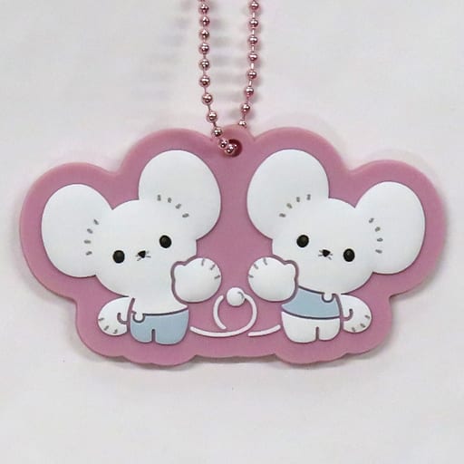 Tandemaus Pink Pokemon Rubber Charm Collection Wakka de Ikka Pokemon Center Limited Charm [USED]