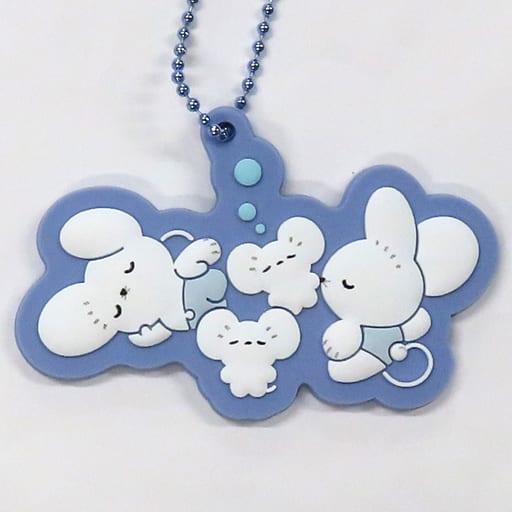 Maushold Blue Pokemon Rubber Charm Collection Wakka de Ikka Pokemon Center Limited Charm [USED]
