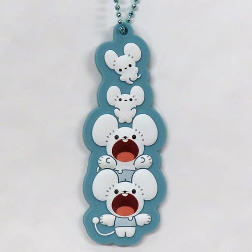 Maushold Water Blue Pokemon Rubber Charm Collection Wakka de Ikka Pokemon Center Limited Charm [USED]