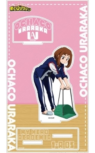 My Hero Academia Ochaco Uraraka Acrylic Stand Clean Up! Big Cleaning! Acrylic Stands [USED]