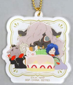 Yokai Gathering Cake Natsume's Book of Friends Ichiban Kuji Anime 15th Welcome to the Anniversary Party Acrylic Charms Prize G Charm [USED]