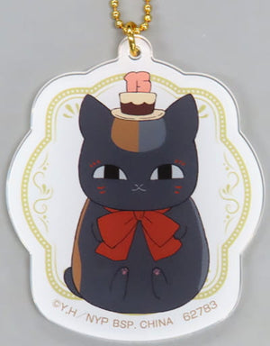 Black Nyanko Natsume's Book of Friends Ichiban Kuji Anime 15th Welcome to the Anniversary Party Acrylic Charms Prize G Charm [USED]