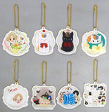 Nyanko-sensei, etc. Natsume's Book of Friends Ichiban Kuji Anime 15th Welcome to the Anniversary Party Acrylic Charms Prize G All 8 Types Set Charm [USED]