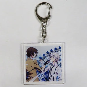 Osamu Dazai Atsushi Nakajima Kaze ga Fuku Machi Bungo Stray Dogs Key Chain Granrodeo Live Tour 2023 Escape From The Iron Cage Meets Bungo Stray Dogs Limited Key Chain [USED]