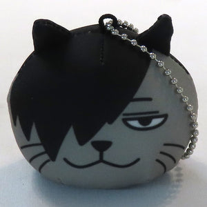 Kurooneko Tetsuro Kuroo Haikyu!! Trading Animal Mini Bead Cushion Jump Festa 2024 Limited Key Chain [USED]