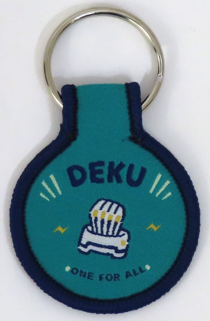My Hero Academia Izuku Midoriya Trading Embroidery Keychain JF2024 Ver. Jump Festa 2024 Limited Keychains [USED]