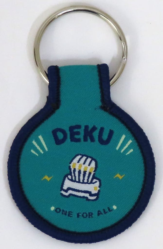 My Hero Academia Izuku Midoriya Trading Embroidery Keychain JF2024 Ver. Jump Festa 2024 Limited Keychains [USED]