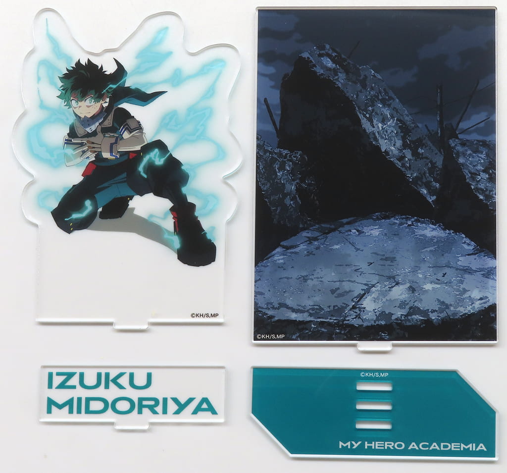 My Hero Academia Izuku Midoriya Acrylic Diorama My Hero Academia Ultra Animation Exhibition Limited Acrylic Stands [USED]
