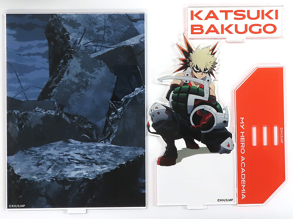 My Hero Academia Katsuki Bakugo Acrylic Diorama My Hero Academia Ultra Animation Exhibition Limited Acrylic Stands [USED]