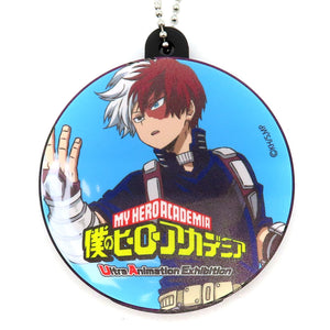 Shoto Todoroki My Hero Academia Voice Keychain My Hero Academia Ultra Animation Exhibition Limited Key Chain [USED]