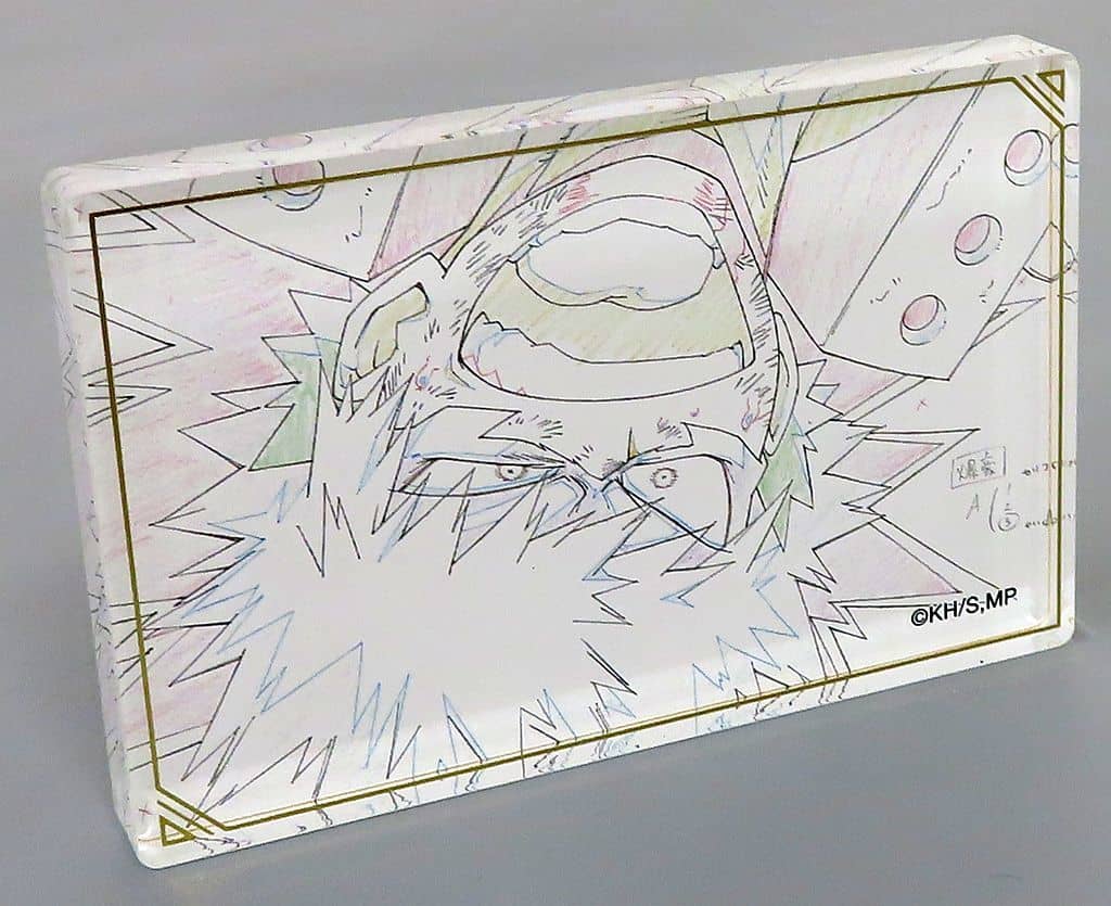 My Hero Academia Katsuki Bakugo Acrylic Block My Hero Academia Ultra Animation Exhibition Limited Acrylic Stands [USED]