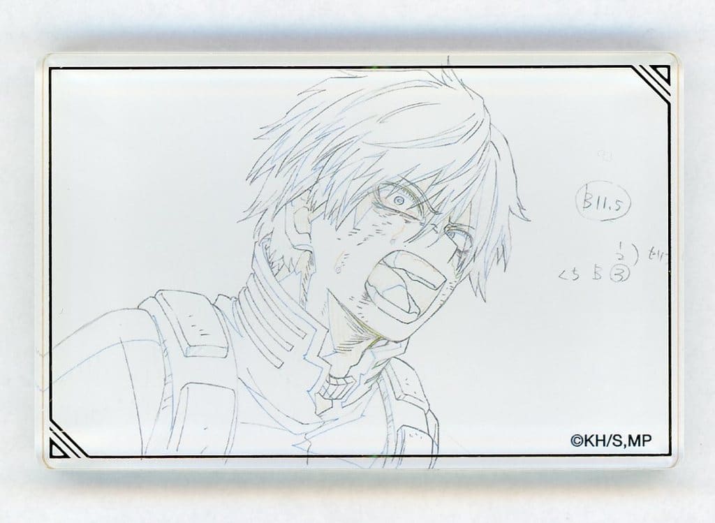 My Hero Academia Shoto Todoroki Acrylic Block My Hero Academia Ultra Animation Exhibition Limited Acrylic Stands [USED]