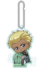 Dearka Elsman Mobile Suit Gundam Seed Freedom Gyugyutto Acrylic Key Chain Key Ring [USED]