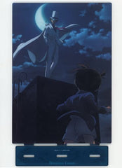 Conan Edogawa Kid the Phantom Thief Detective Conan Sega Lucky Kuji Conan vs Kaito Kid Memorial Cut Acrylic Panel Prize A Acrylic Stand [USED]