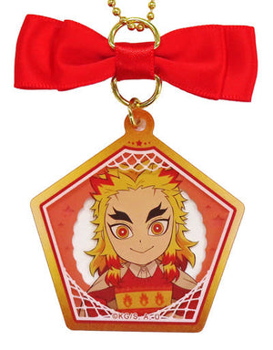 Kyojuro Rengoku Demon Slayer: Kimetsu no Yaiba Random Ornament Charms A ufotable Cafe Machi Asobi Cafe Christmas 2023 Event Limited Charm [USED]