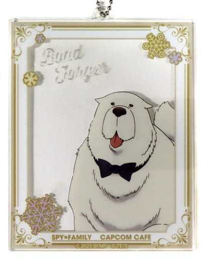 Bond Forger No Hat Spy x Family Code: White Trading Photo Frame Key Chain Capcom Cafe Limited Key Chain [USED]