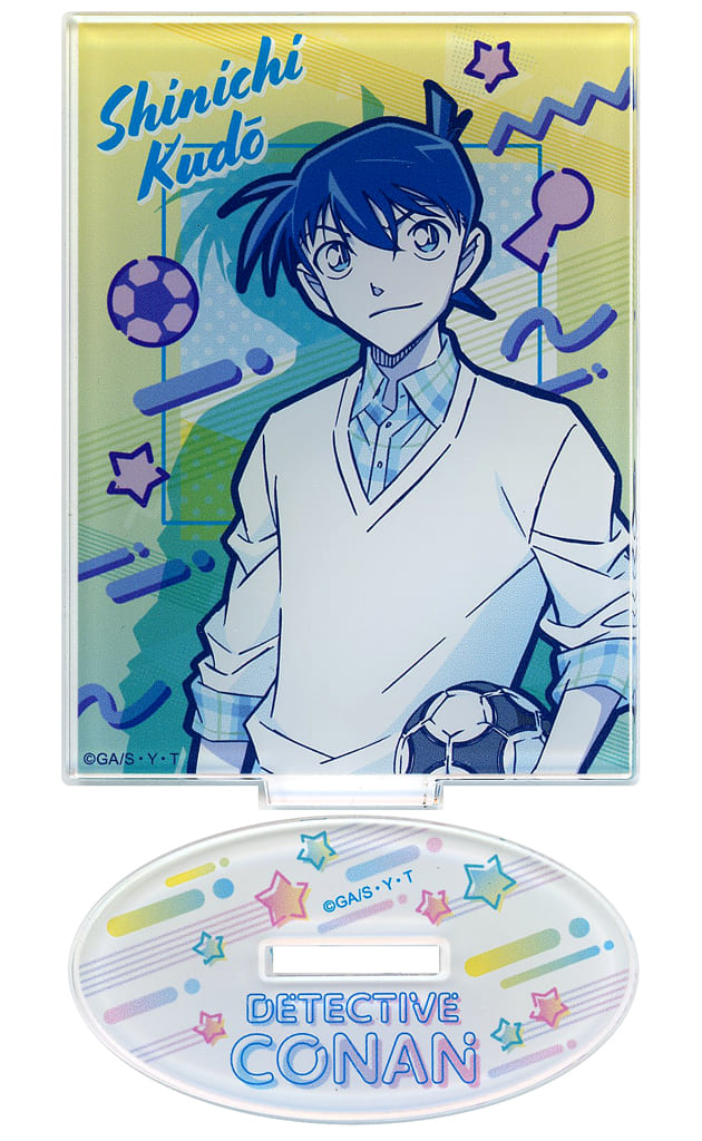 Shinichi Kudo Detective Conan Acrylic Stand Collection 80's Art Acrylic Stand [USED]