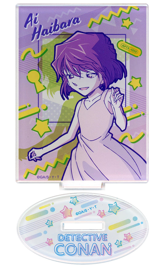 Ai Haibara Detective Conan Acrylic Stand Collection 80's Art Acrylic Stand [USED]